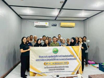 จัดโครงการประชุมเชิงปฏิบัติการสร้างผลิตภัณฑ์ใหม่จากการจัดการวัสดุเหลือใช้ทางการเกษตรหรือผลพลอยได้ ... พารามิเตอร์รูปภาพ 1